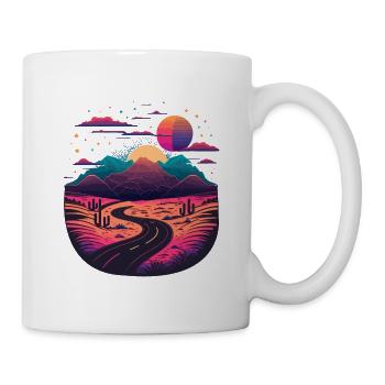En route vers la fin - Mug blanc - blanc - Droite
