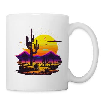 Sonnenaufgang - Tasse - Weiß - Rechts