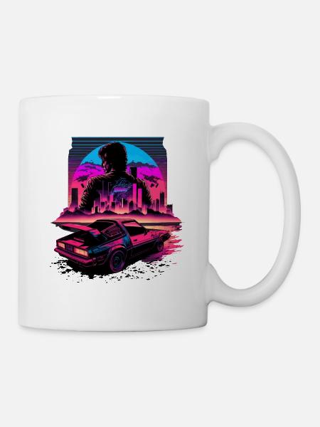 90er Jahre - Tasse - Weiß
