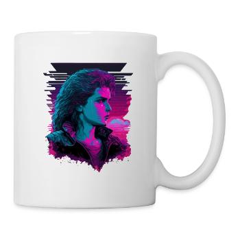 80s Girl - Mug - white - Right