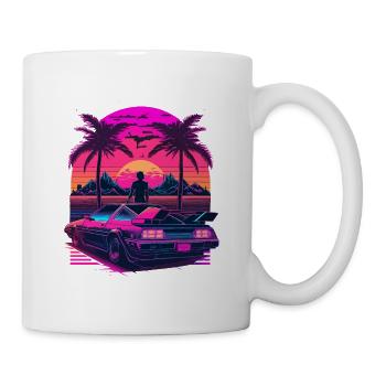80s Miami Beach - Mug - white - Right