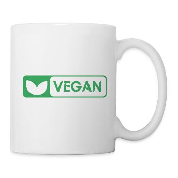 VEGAN - Tasse - Weiß - Rechts