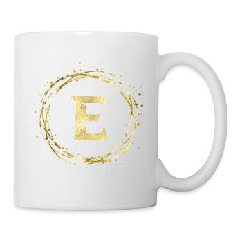 E - Tasse - Weiß - Rechts