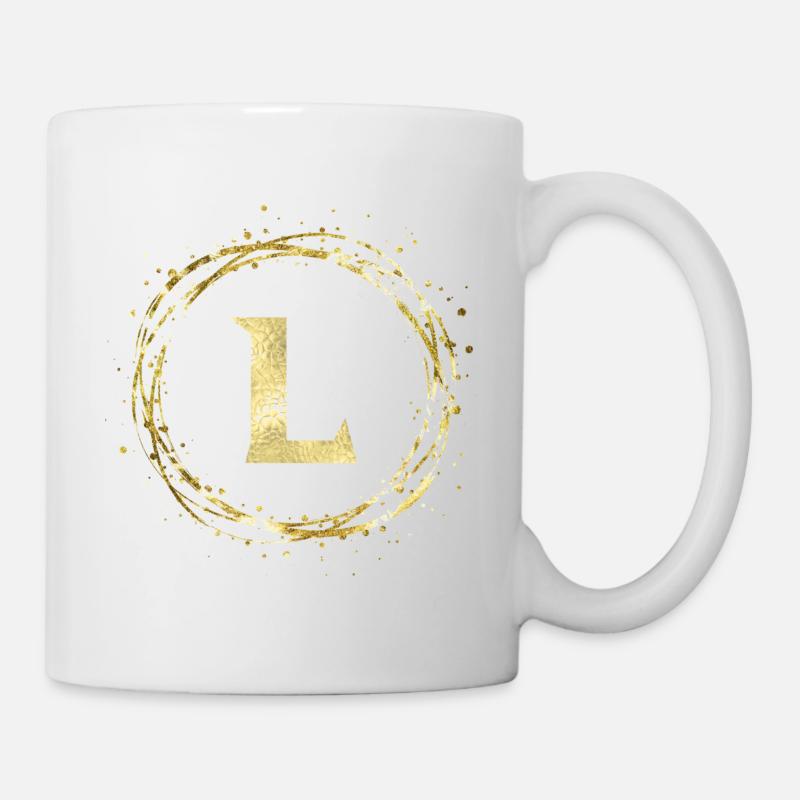 L - Tasse - Weiß