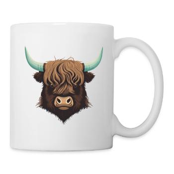 Yak Head Illustration - Mug - white - Right