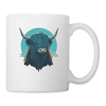 Yak Liebhaber - Tasse - Weiß - Rechts