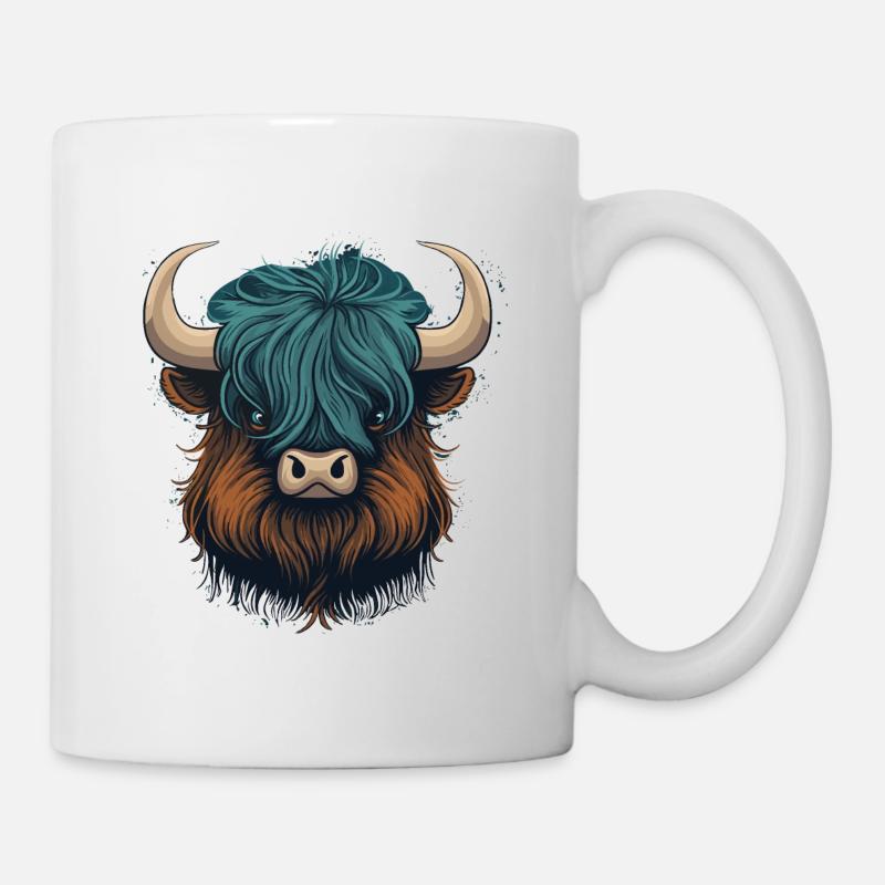 Yak Animal - Mug blanc - blanc