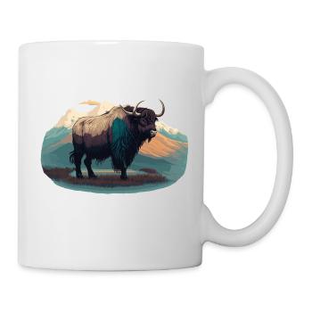 Yak Besitzer - Tasse - Weiß - Rechts