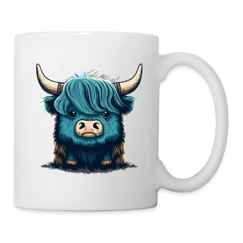 Cute Yak Illustration - Mug - white - Right