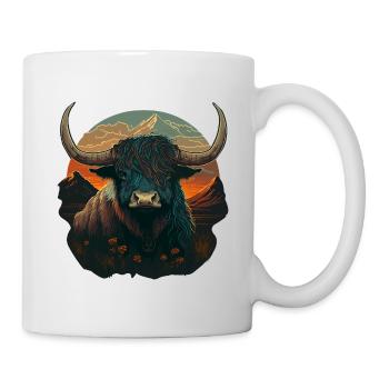 Yak froid - Mug blanc - blanc - Droite
