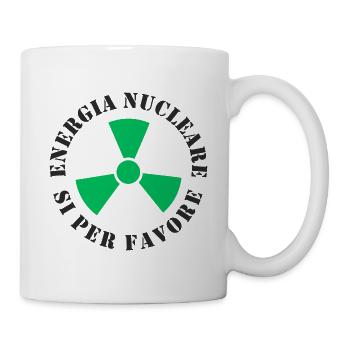 Kernkraft, Ja bitte - Tasse - Weiß - Rechts