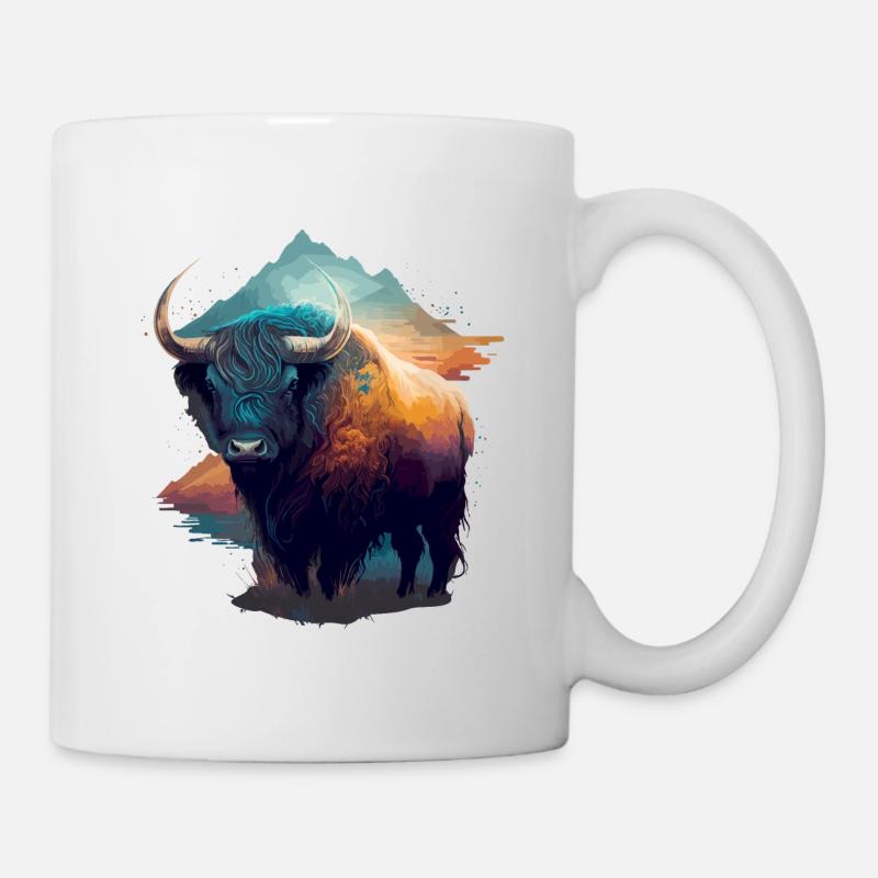 Galaxie Yak - Mug blanc - blanc