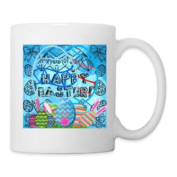 Frohe Weihnachten, Weihnachten - Tasse - Weiß - Rechts