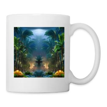 Exotisches magisches Land - Tasse - Weiß - Rechts