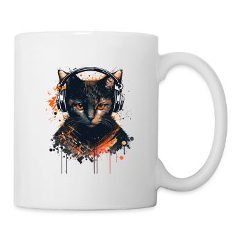 Gamer Cat - Mug - white - Right