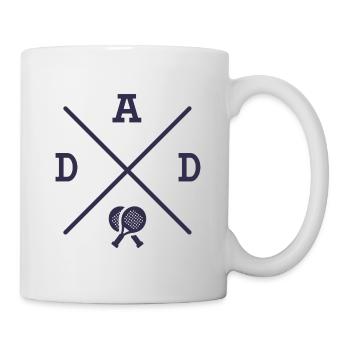 Padel père tennis Padel joueur Padel - Mug blanc - blanc - Droite