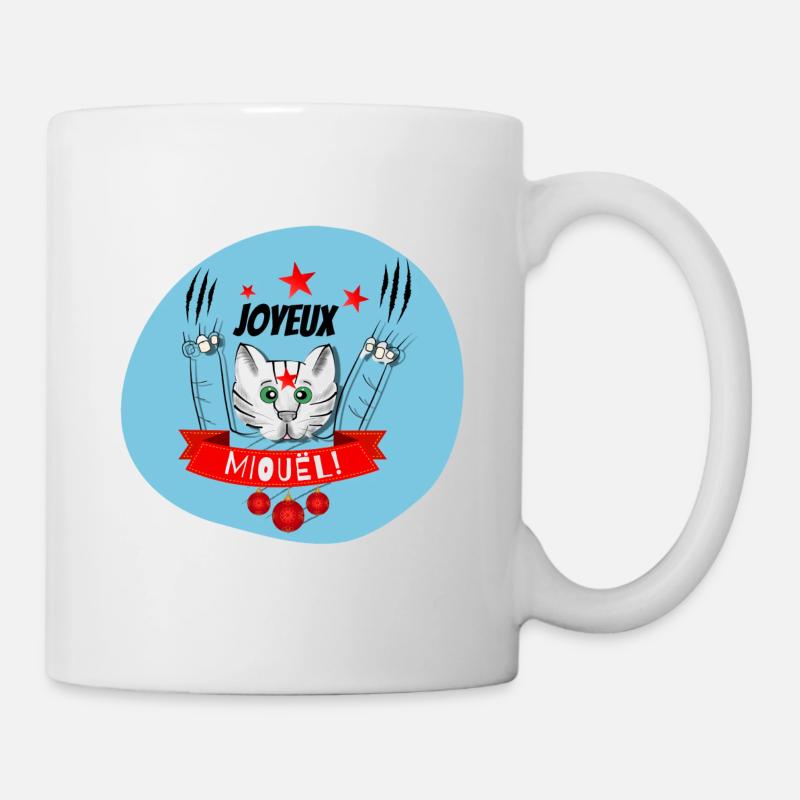 JOYEUX MIOUËL !!! - Mug blanc - blanc