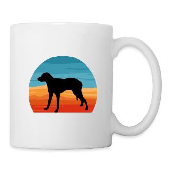 Grand Anglo Francais Blanc Et Orange Dog Lover - Mug blanc - blanc - Droite