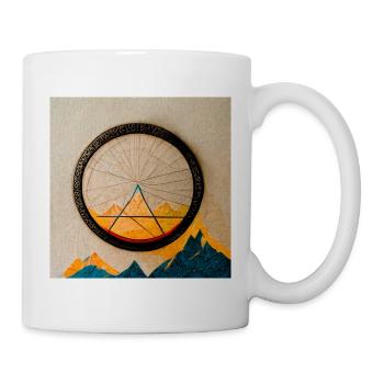 VTT VTT BMX avec montagnes freestyle - Mug blanc - blanc - Droite