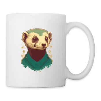 Cute Ferret - Mug - white - Right