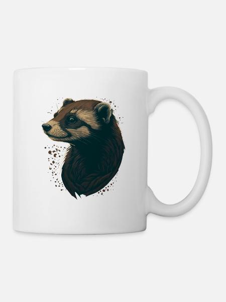 Frettchenliebhaber - Tasse - Weiß