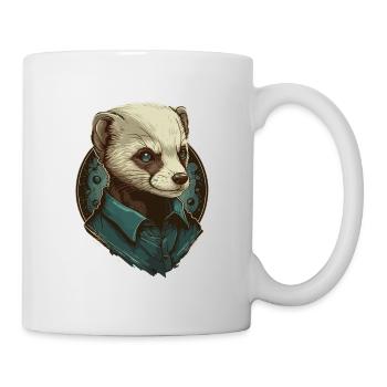 Ferrent im Hemd - Tasse - Weiß - Rechts