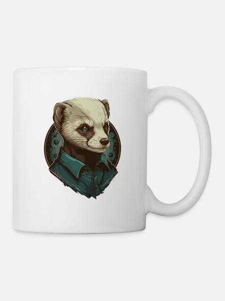 Ferrent im Hemd - Tasse - Weiß