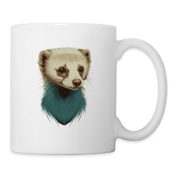 Cute Ferret - Mug - white - Right