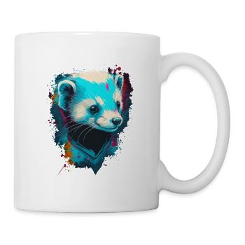 Retro Ferret - Mug - white - Right