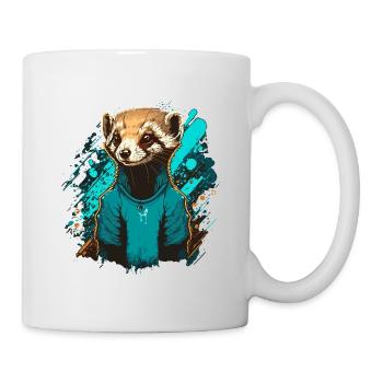 Furet de compagnie - Mug blanc - blanc - Droite