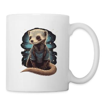 Cute Ferret Baby - Mug - white - Right