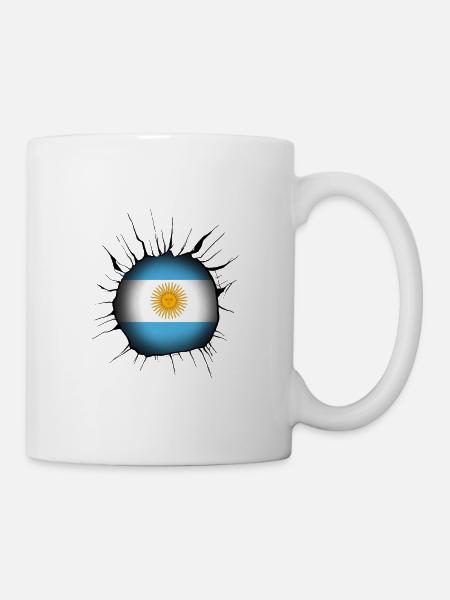 Argentinien - Tasse - Weiß
