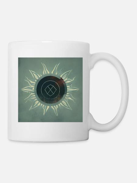 Geometric Sun - Mug - white