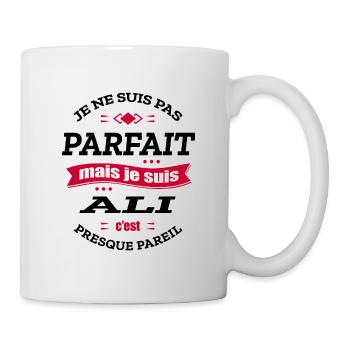 ALI PARFAIT - PRENOM ALI - Mug blanc - blanc - Droite