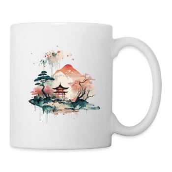 Paysage chinois - Mug blanc - blanc - Droite