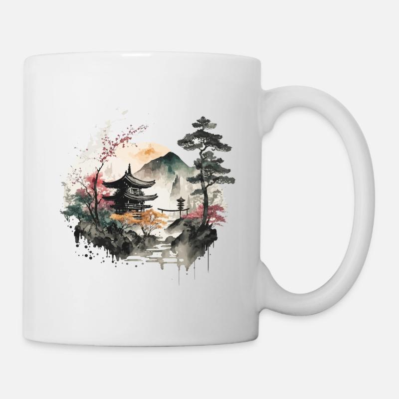 Sakura - Tasse - Weiß