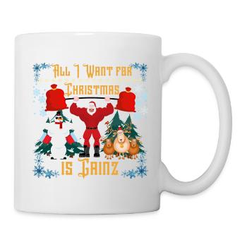All I Want For Christmas - Tasse - Weiß - Rechts