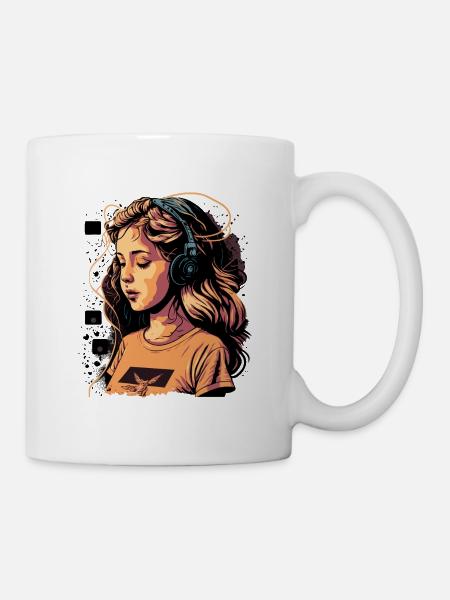 Kawaii - Tasse - Weiß