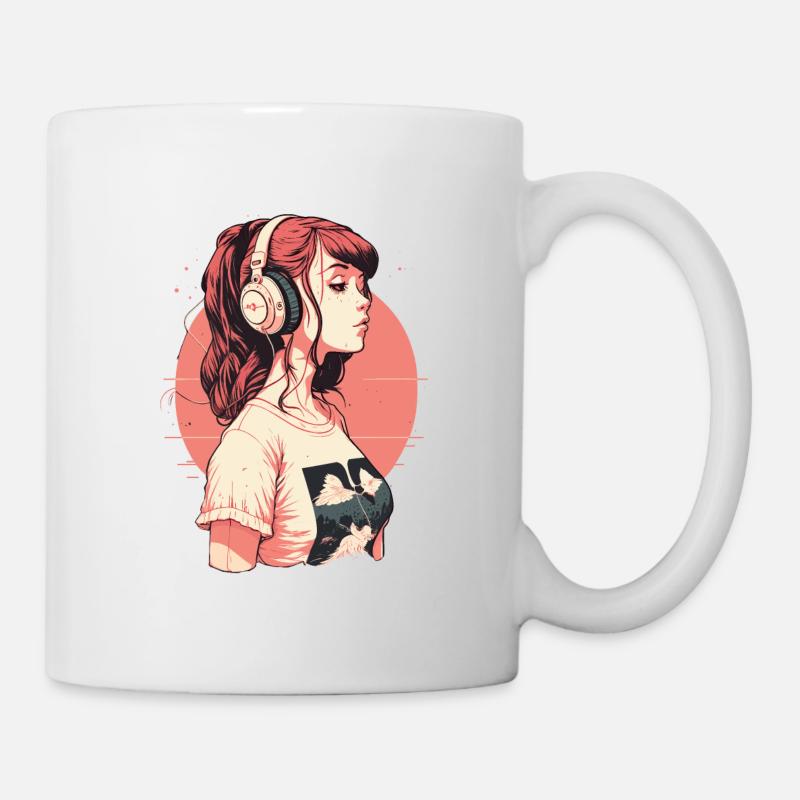 Lofi - Tasse - Weiß