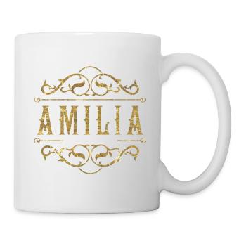 Amilia gold - Tasse - Weiß - Rechts