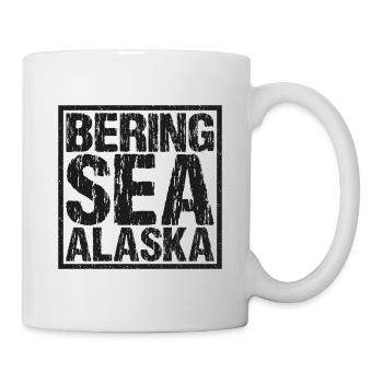 Mer de Béring Alaska États-Unis - Mug blanc - blanc - Droite