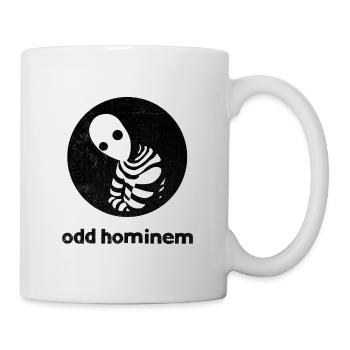 Odd hominem Logo Grunge Black - Mug - white - Right