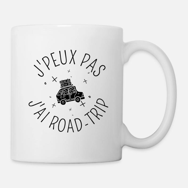 J Peux Pas J Ai Road Trip - Mug blanc - blanc