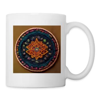 Boho Mandala Abstract - Mug - white - Right