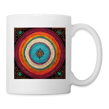 Boho Mandala Abstract - Mug - white - Right