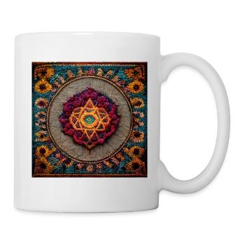 Boho Mandala Abstract - Mug - white - Right