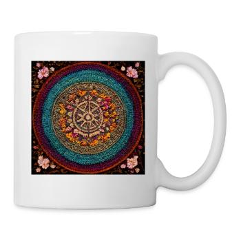 Boho Mandala Abstract - Mug - white - Right