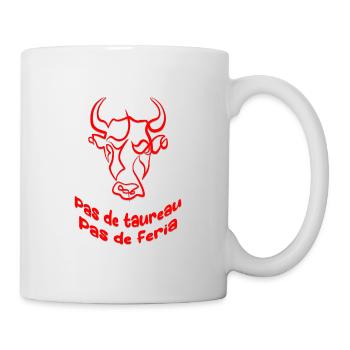 No bull no feria - Mug - white - Right