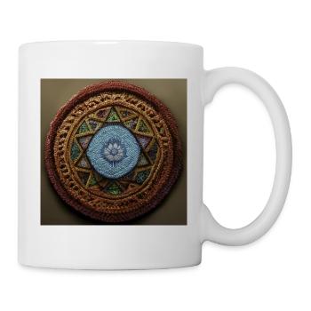 Boho Mandala Abstract - Mug - white - Right