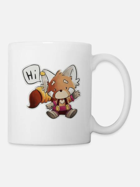 Ready Comic Chibi Version - Tasse - Weiß